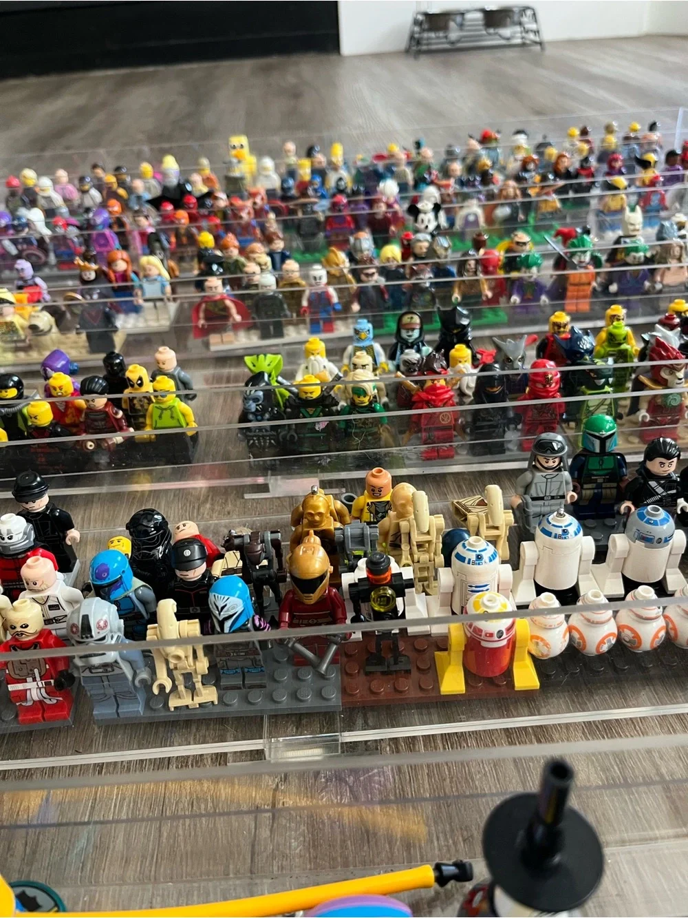 Large Collection of Mini Figures and Accessories - Multicolor